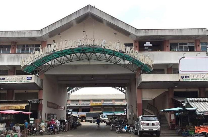 Chợ đầu mối Hóc Môn ngưng kinh doanh từ từ 0h ngày 28/6