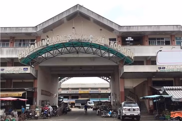 Chợ đầu mối Hóc Môn ngưng kinh doanh từ từ 0h ngày 28/6