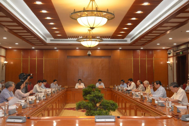 Toàn cảnh cuộc họp - Ảnh: VOV