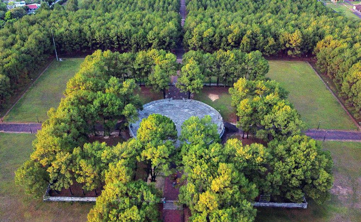 Đàn Nam Giao nhìn từ trên cao Đàn Nam Giao nhìn từ trên cao