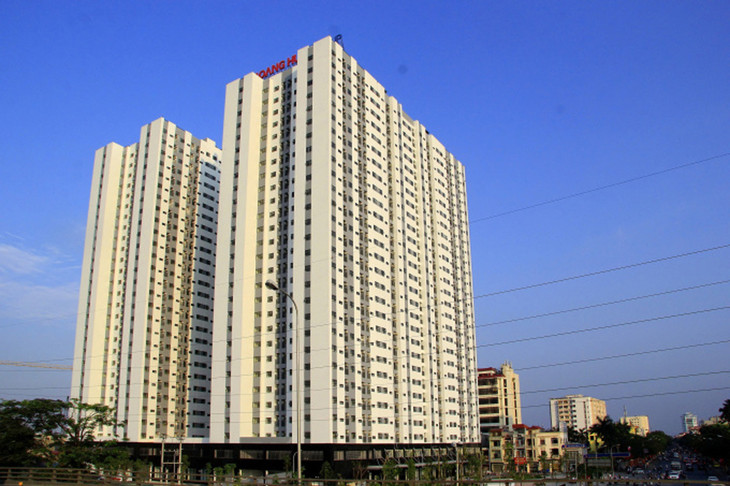 Chung cư HH3 - HH4 Đổng Quốc Bình, quận Ngô Quyền mới được xây dựng