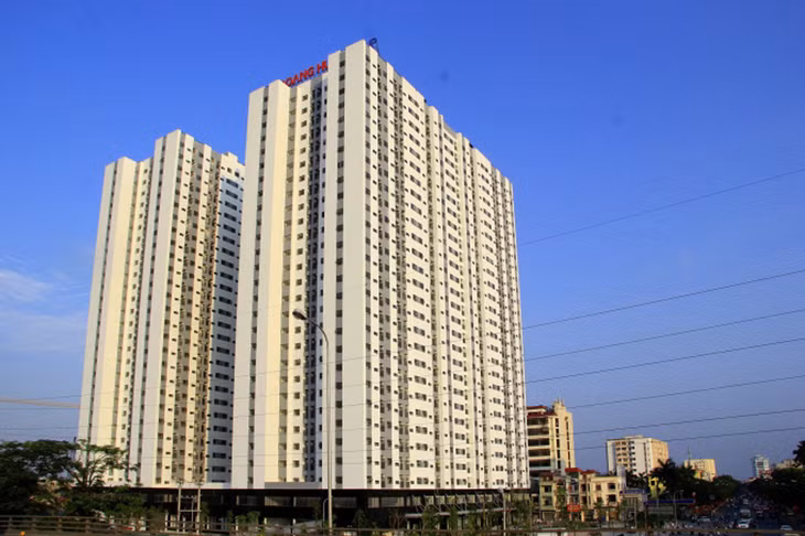 Chung cư HH3 - HH4 Đổng Quốc Bình, quận Ngô Quyền mới được xây dựng