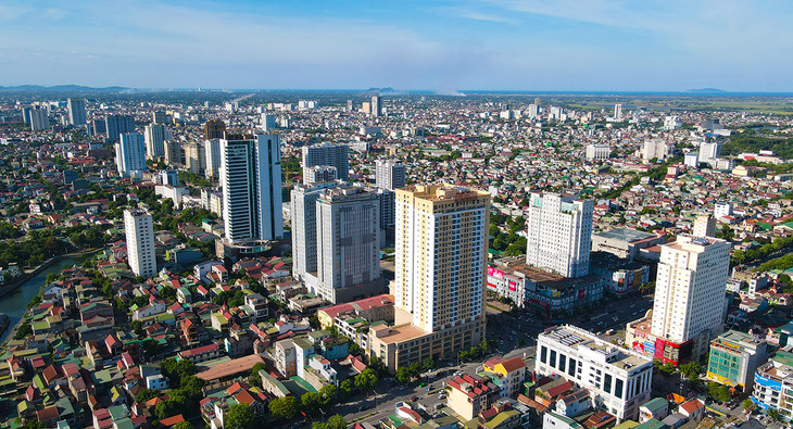 Một góc của TP Vinh