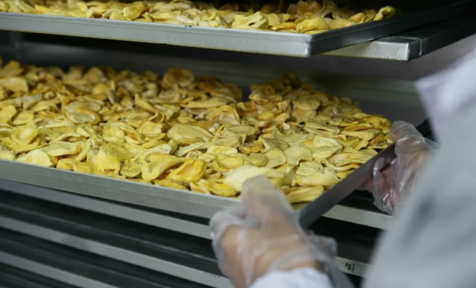 Sản phẩm mít sấy của Vinamit