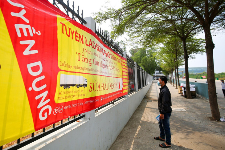 Nhiều doanh nghiệp tại Bình Dương tuyển dụng lao động trong năm mới