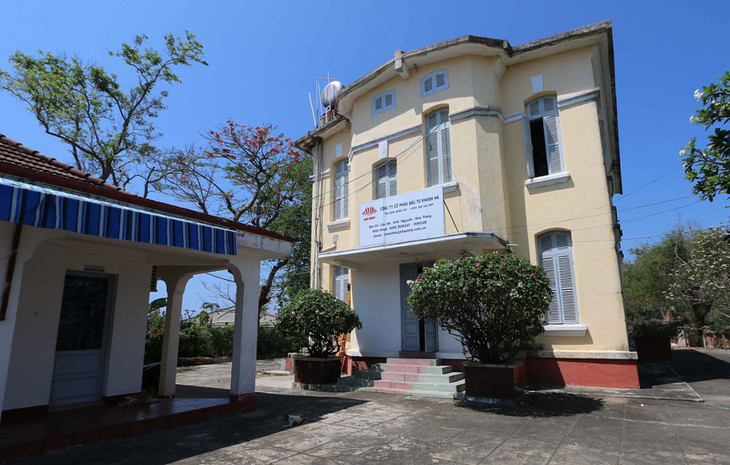 Một căn biệt thự được chủ đầu tư sử dụng làm văn phòng hoạt động