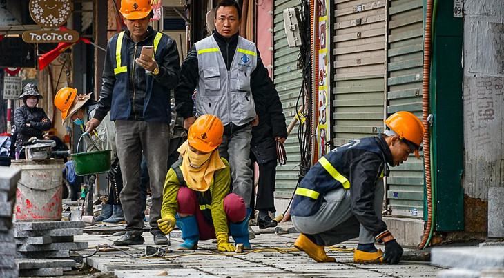 Sở Giao thông Vận tải Hà Nội vừa yêu cầu các nhà thầu dừng thi công, hoàn trả mặt đường trong thời gian từ ngày 20/1 - 2/2/2021