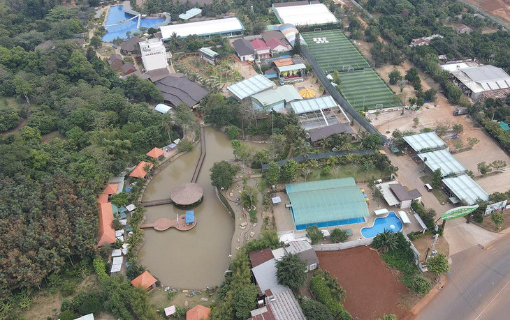 Khu du lịch Thảo Thiện rộng gần 8 ha được xây dựng trái phép