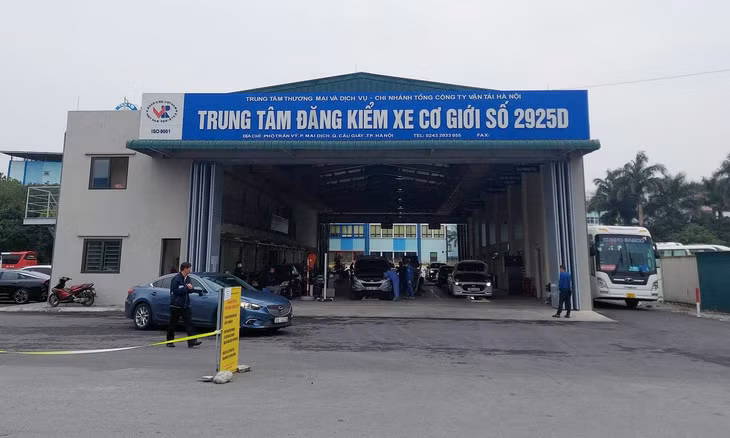 Hiện có 13 trung tâm đăng kiểm trực thuộc Cục Đăng kiểm Việt Nam. Ảnh minh họa