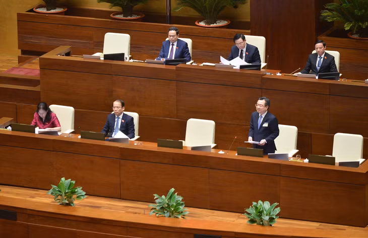 Bộ trưởng Bộ Xây dựng Nguyễn Thanh Nghị tiếp thu, giải trình, làm rõ một số vấn đề đại biểu Quốc hội nêu