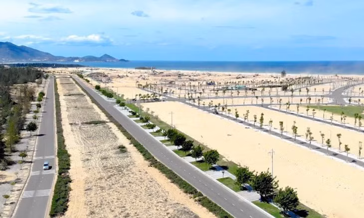 Một góc Khu kinh tế Nhơn Hội