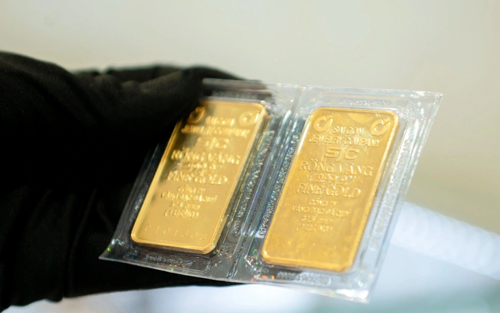 Giá vàng miếng SJC ghi nhận 2 phiên tăng liên tiếp