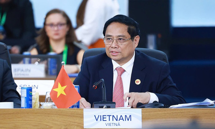 Thủ tướng Phạm Minh Chính dự và phát biểu tại phiên thảo luận tại Hội nghị G20 ở Rio de Janeiro, Brazil, ngày 19/11 Thủ tướng Phạm Minh Chính dự và phát biểu tại phiên thảo luận tại Hội nghị G20 ở Rio de Janeiro, Brazil, ngày 19/11