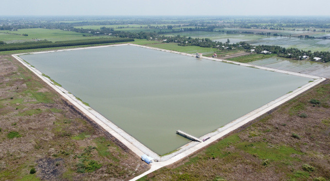 Hồ chứa nước ngọt quy mô 50 ha tại huyện Vị Thủy, tỉnh Hậu Giang