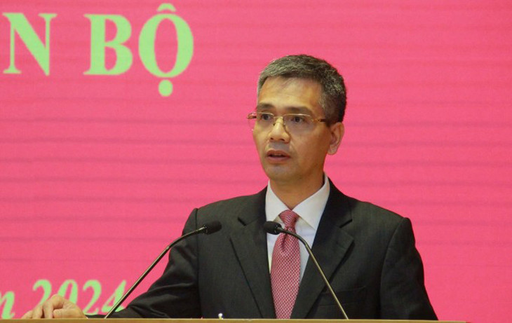 Ông Võ Thành Hưng phát biểu khi nhận quyết định giữ chức Phó chánh Văn phòng Trung ương Đảng