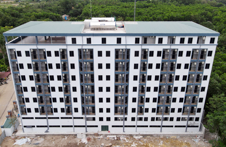 Chung cư mini My Home tại xã Tân Xã, Thạch Thất, Hà Nội xây dựng vượt giấy phép hàng nghìn m2 Chung cư mini My Home tại xã Tân Xã, Thạch Thất, Hà Nội xây dựng vượt giấy phép hàng nghìn m2