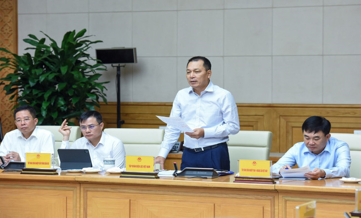 Chủ tịch Hội đồng thành viên EVN Đặng Hoàng An: Hệ thống truyền tải điện cơ bản được khắc phục hoàn toàn - Ảnh: VGP