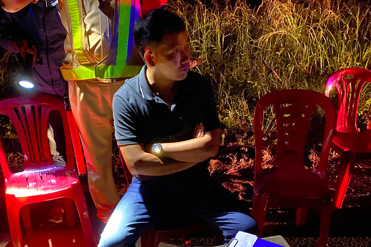 Nguyễn Thanh Hải lúc bị bắt