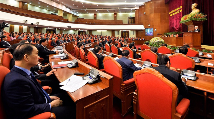 Phiên bế mạc hội nghị Trung ương 13 (khóa XII)