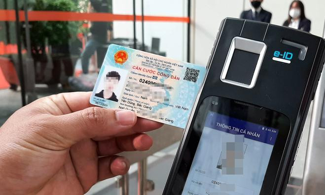 Mã số định danh gồm 12 số được tích hợp in trên mặt trước thẻ Căn cước công dân hiện nay