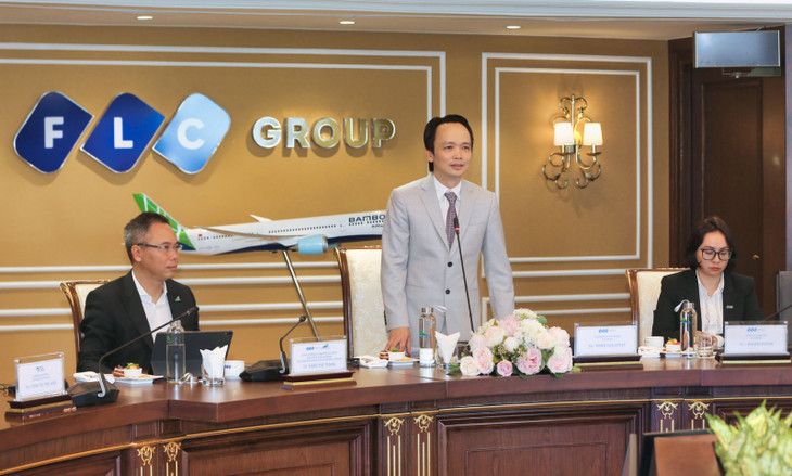 Chủ tịch tập đoàn FLC Trịnh Văn Quyết Chủ tịch tập đoàn FLC Trịnh Văn Quyết