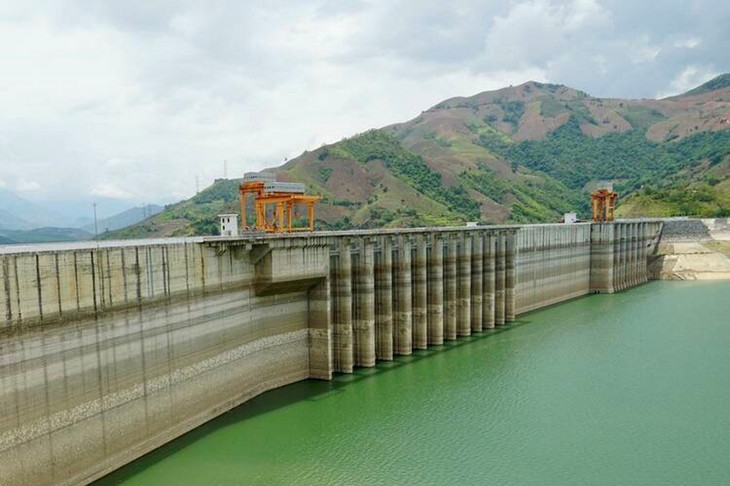 Mực nước tại hồ thủy điện Sơn La