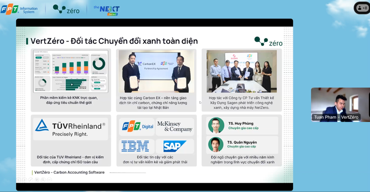 VertZéro đang hỗ trợ nhiều doanh nghiệp trên hành trình chuyển đổi xanh. VertZéro đang hỗ trợ nhiều doanh nghiệp trên hành trình chuyển đổi xanh.