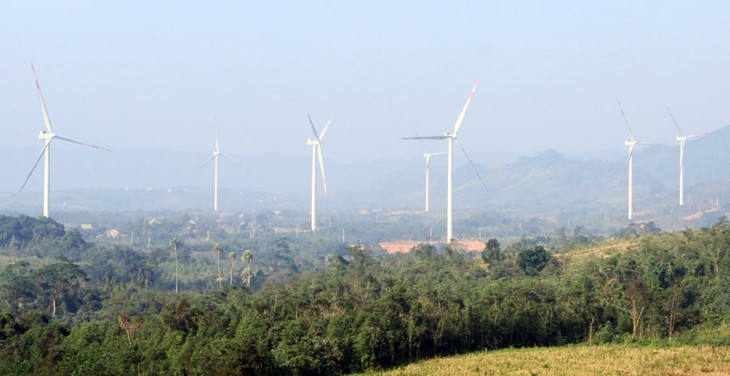 Trụ điện gió Hướng Linh 1 và Hướng Linh 2 xây dựng sai vị trí Trụ điện gió Hướng Linh 1 và Hướng Linh 2 xây dựng sai vị trí