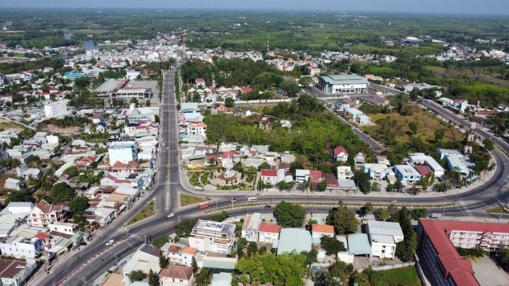 Một góc thành phố Bến Cát ngày nay