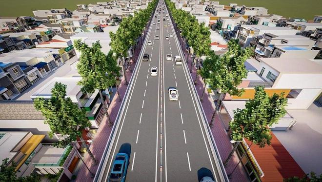 Đường trên cao có chiều rộng 30 m