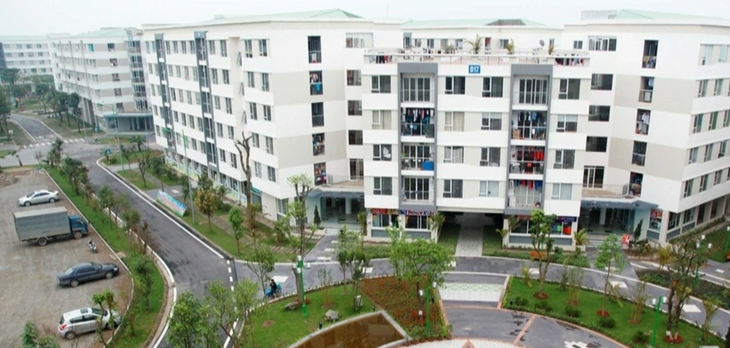 Khu nhà ở xã hội Đặng Xá, huyện Gia Lâm, TP. Hà Nội. Ảnh minh họa. Khu nhà ở xã hội Đặng Xá, huyện Gia Lâm, TP. Hà Nội. Ảnh minh họa.