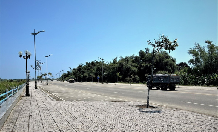 Dự án bờ Nam sông Trà Khúc do Công ty CP Tập đoàn Phúc Sơn thi công