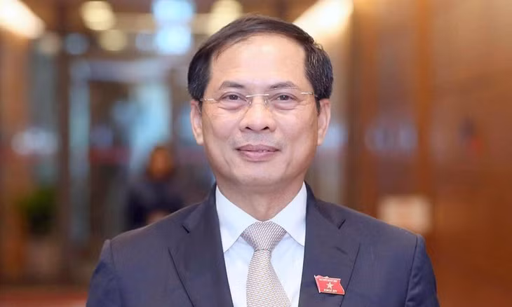 Bộ trưởng Bộ Ngoại giao Bùi Thanh Sơn.