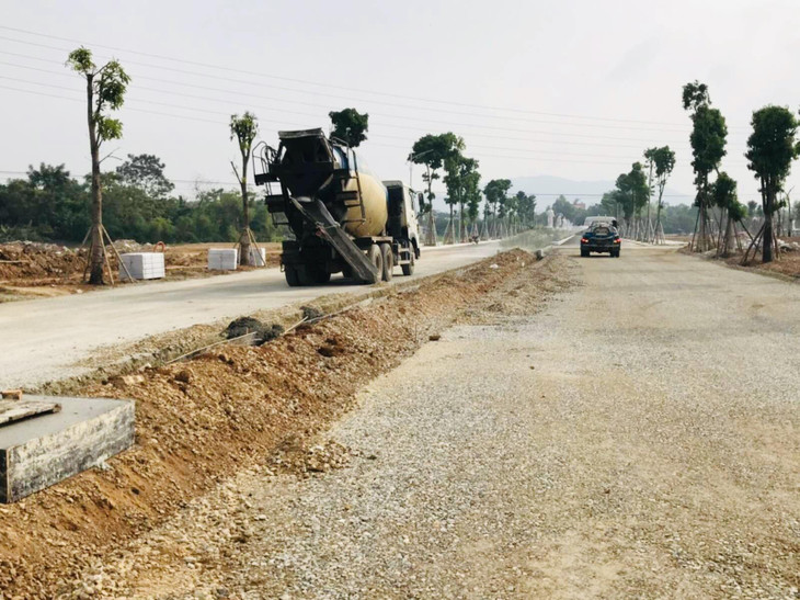 Trục đường huyết mạch của dự án được hoàn thiện sẽ hứa hẹn cho hoạt động giao thương tại dự án Danko City vô cùng thuận lợi