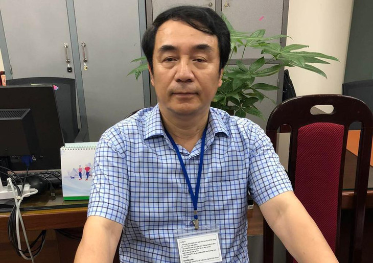 Bị can Trần Hùng.