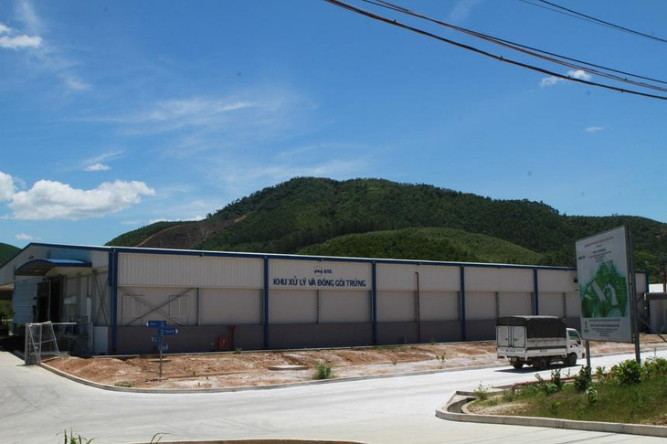 Một phần Nhà máy sản xuất trứng gà sạch của ĐTK Phú Thọ bị Vietcombank rao bán. Ảnh: ĐTK