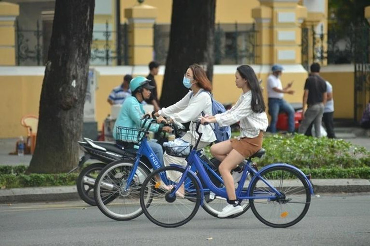 TP. Hà Nội nghiên cứu làn đường cho xe đạp khi phát triển đồng bộ hạ tầng giao thông