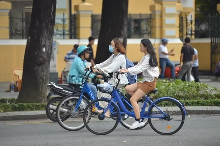 TP. Hà Nội nghiên cứu làn đường cho xe đạp khi phát triển đồng bộ hạ tầng giao thông