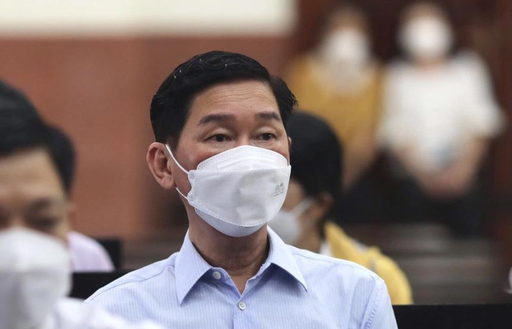 Bị cáo Trần Vĩnh Tuyến tại tòa hôm 11/5