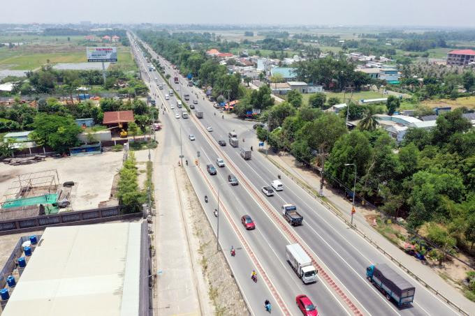 Quốc lộ 22, đoạn qua huyện Hóc Môn Quốc lộ 22, đoạn qua huyện Hóc Môn