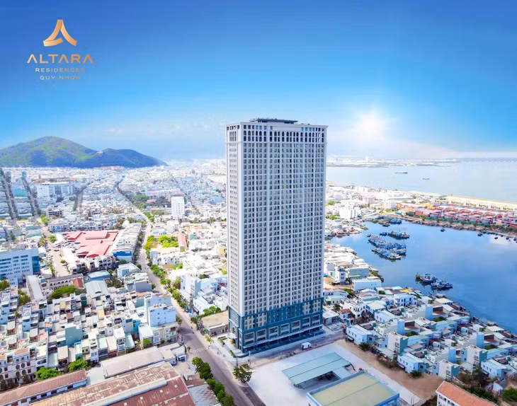 Chung cư Altara Residences được thiết kế hiện đại với cửa kính tấm lớn tạo ra những căn hộ có tầm nhìn Panorama khoáng đạt