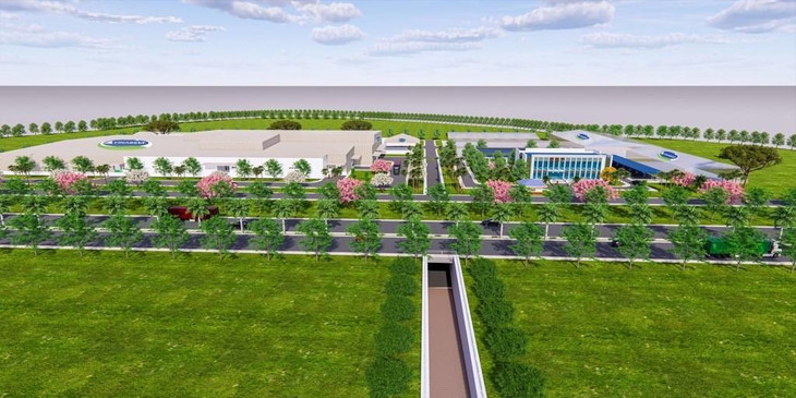 Hình ảnh phối cảnh của dự án bò thịt tại Tam Đảo