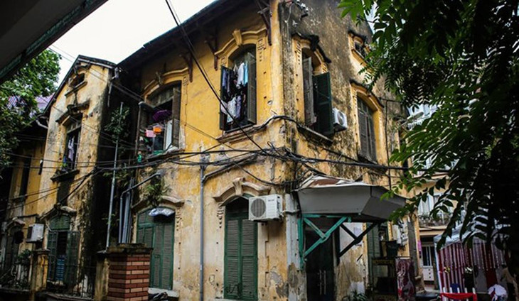 Một căn biệt thự cổ tại Hà Nội Một căn biệt thự cổ tại Hà Nội