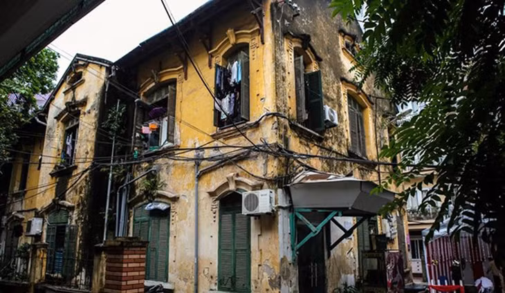 Một căn biệt thự cổ tại Hà Nội