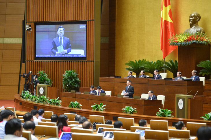 48 đại biểu Quốc hội đăng ký chất vấn Bộ trưởng Bộ Giao thông vận tải Nguyễn Văn Thể