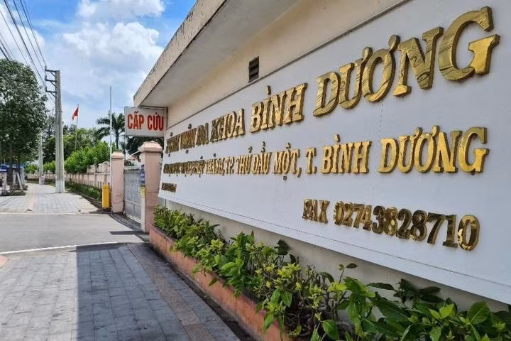 Bệnh viện Đa khoa tỉnh Bình Dương.