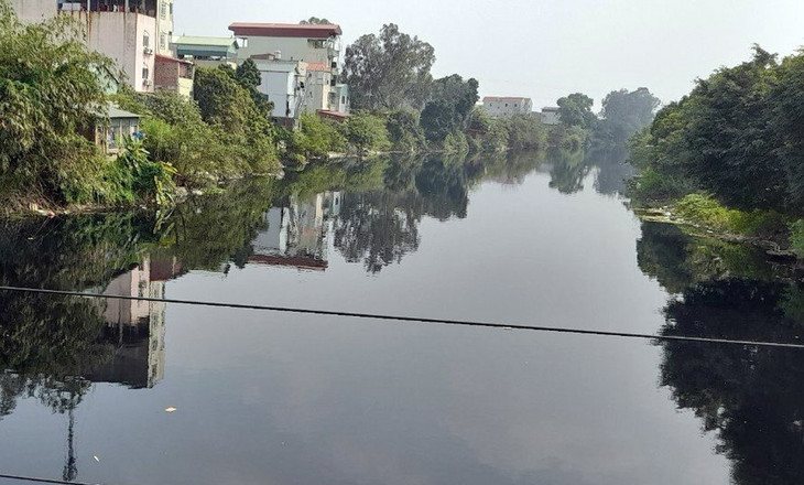 Kênh Kim Sơn chảy qua huyện Văn Lâm, tỉnh Hưng Yên