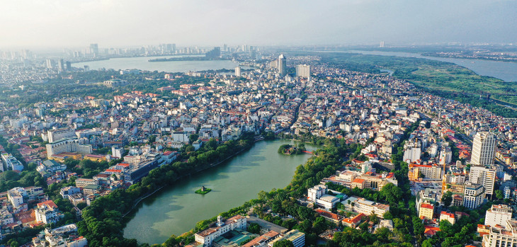 Theo Global Property Guide, giá thuê trung bình hàng tháng cho căn hộ một phòng ngủ ở khu vực đắt đỏ nhất tại Hà Nội là 688 USD/tháng