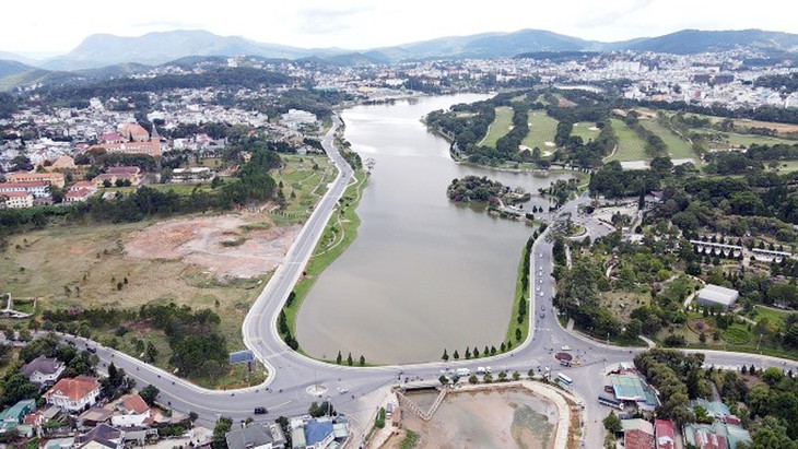 Một góc trung tâm TP. Đà Lạt