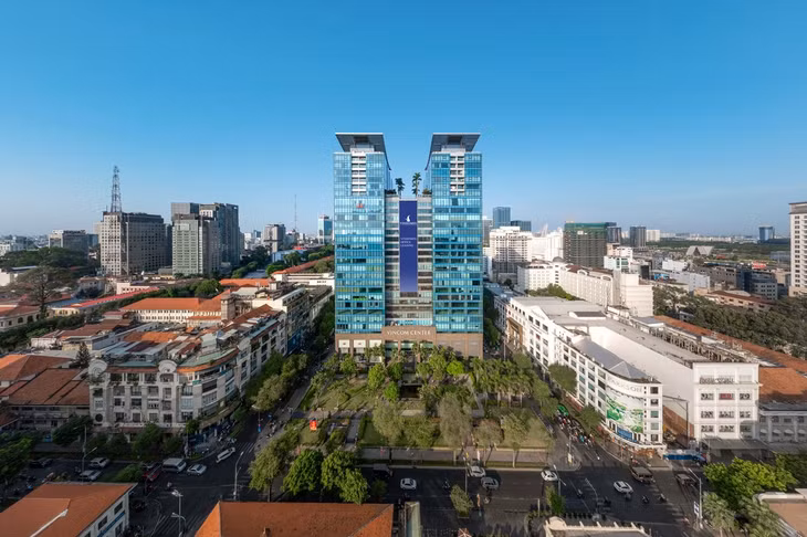 Vincom Center Đồng Khởi sở hữu vị trí kim cương tại trung tâm Quận 1, TP.HCM khó tòa nhà nào sánh được. Ảnh: TG